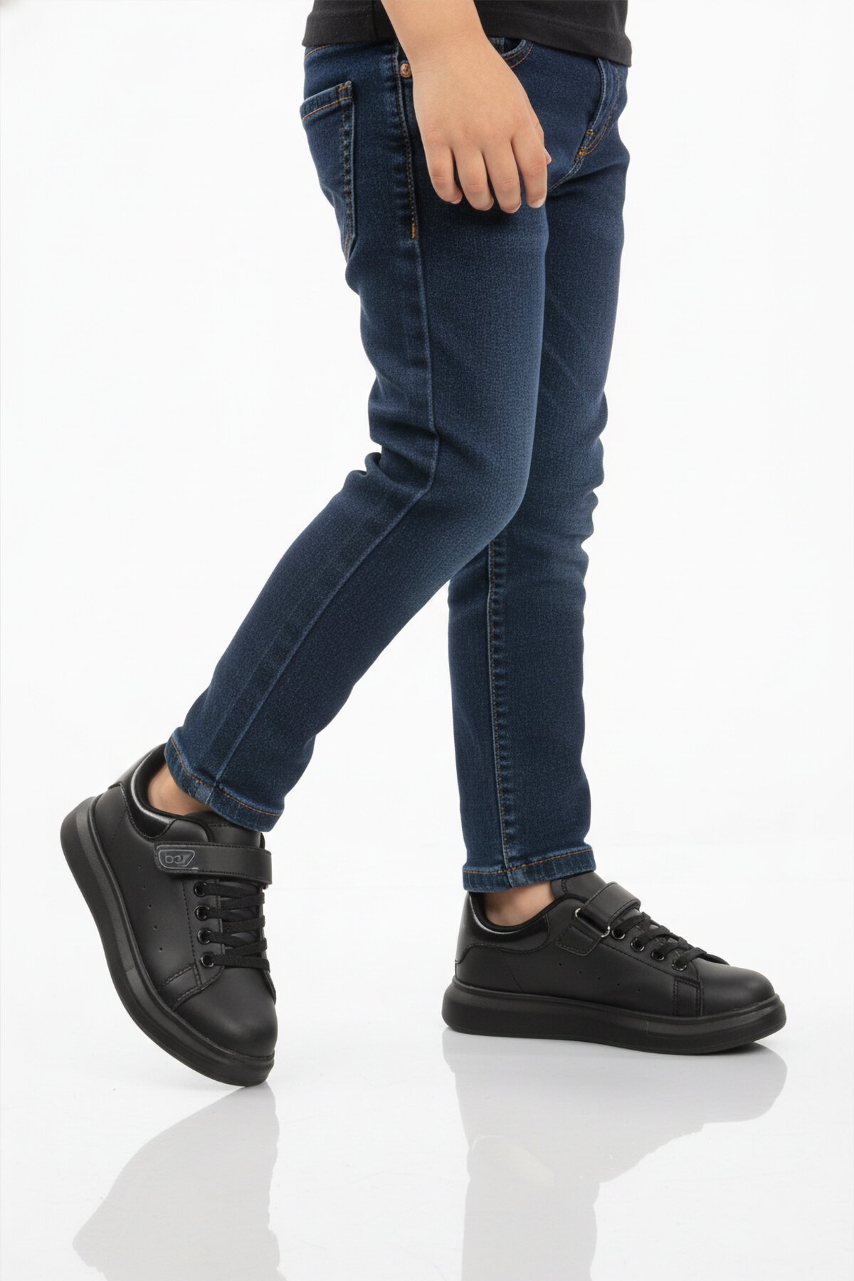 Siyah Cırtlı Çocuk Günlük Ayakkabı 150 F