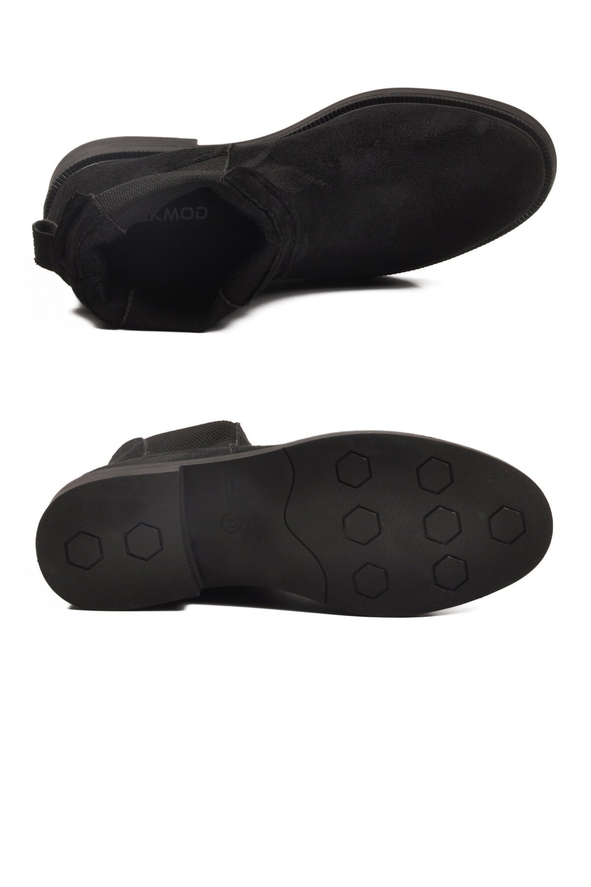 Siyah Süet Hafif Kadın Bot 284097 Z