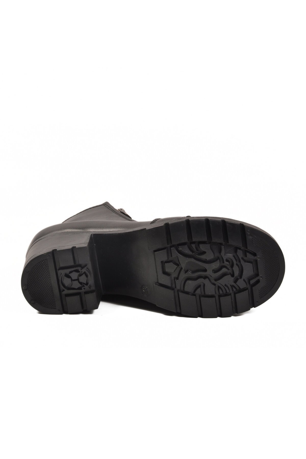 Siyah Fermuarlı Kadın Bot 196 Z