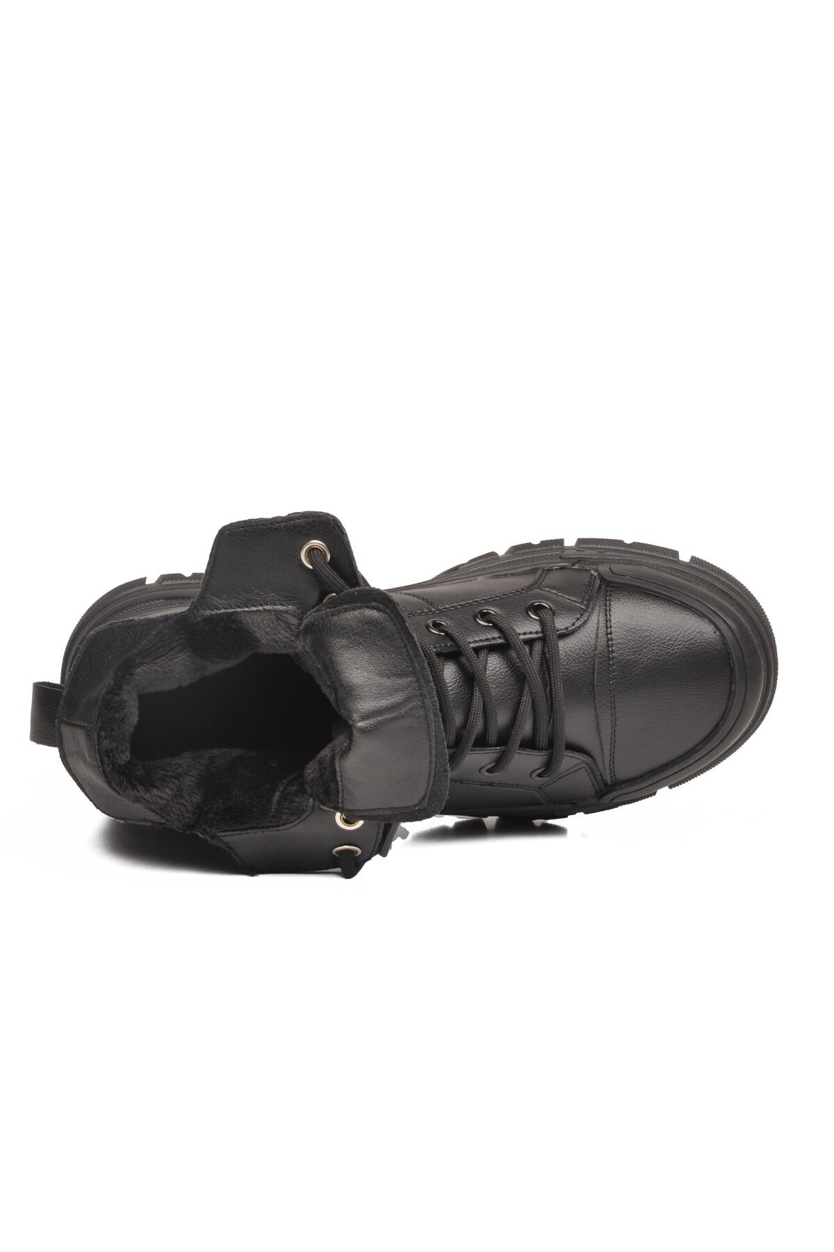 Siyah İçi Kürklü Kadın Bot 25K310-14 Z