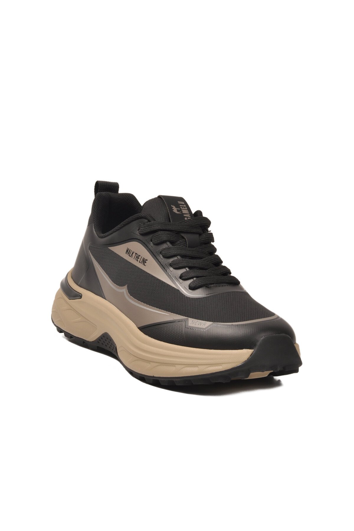 Siyah Fileli Memory Foarm Erkek Spor Ayakkabı Degree M