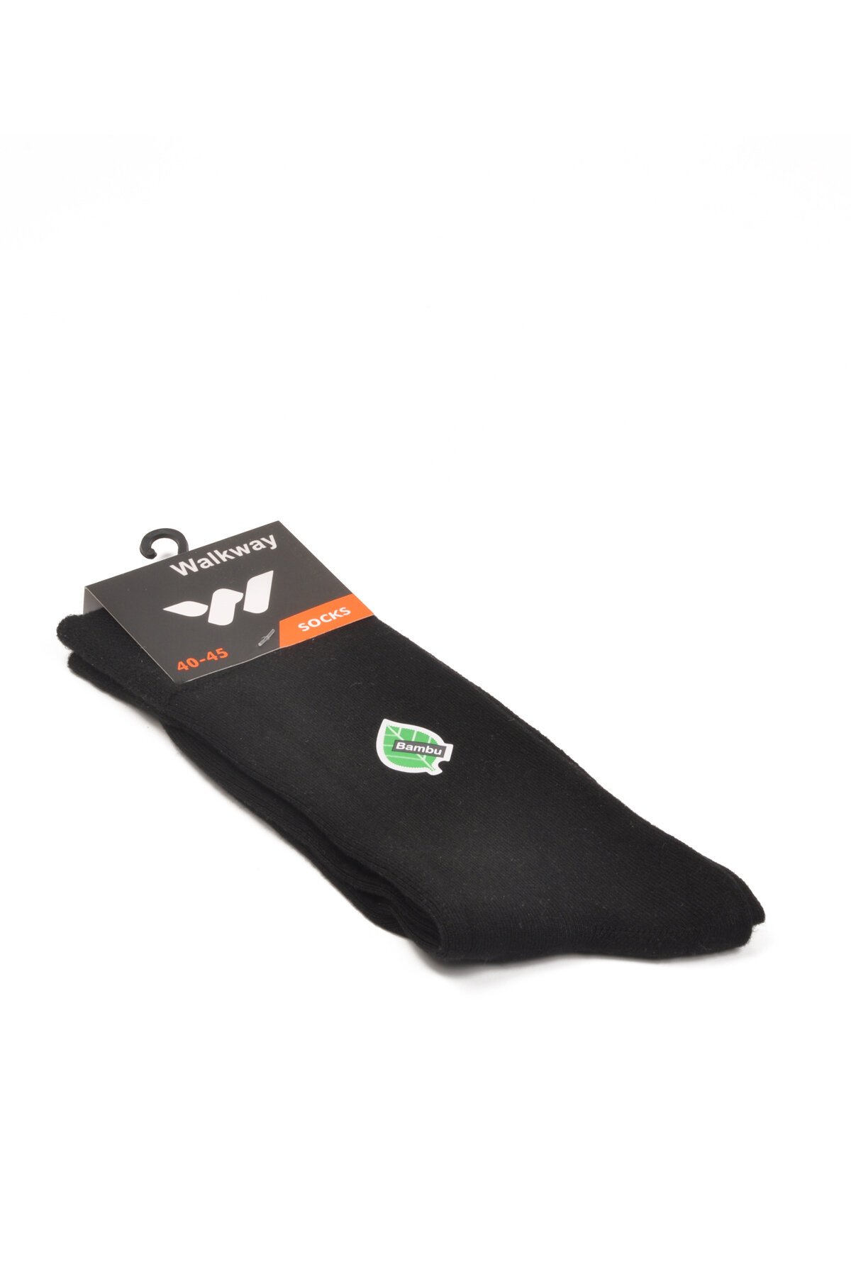 Siyah Tekstil Unisex Çorap BMB-2182 Bambu Uzun Çorap