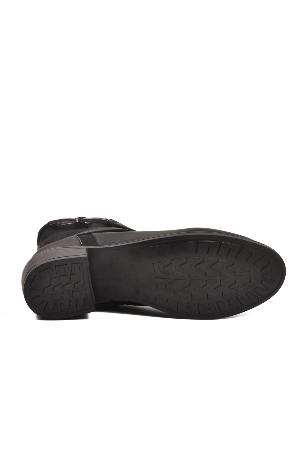 Siyah Zümrüt İçi Kürklü Kadın Bot 547819 Z