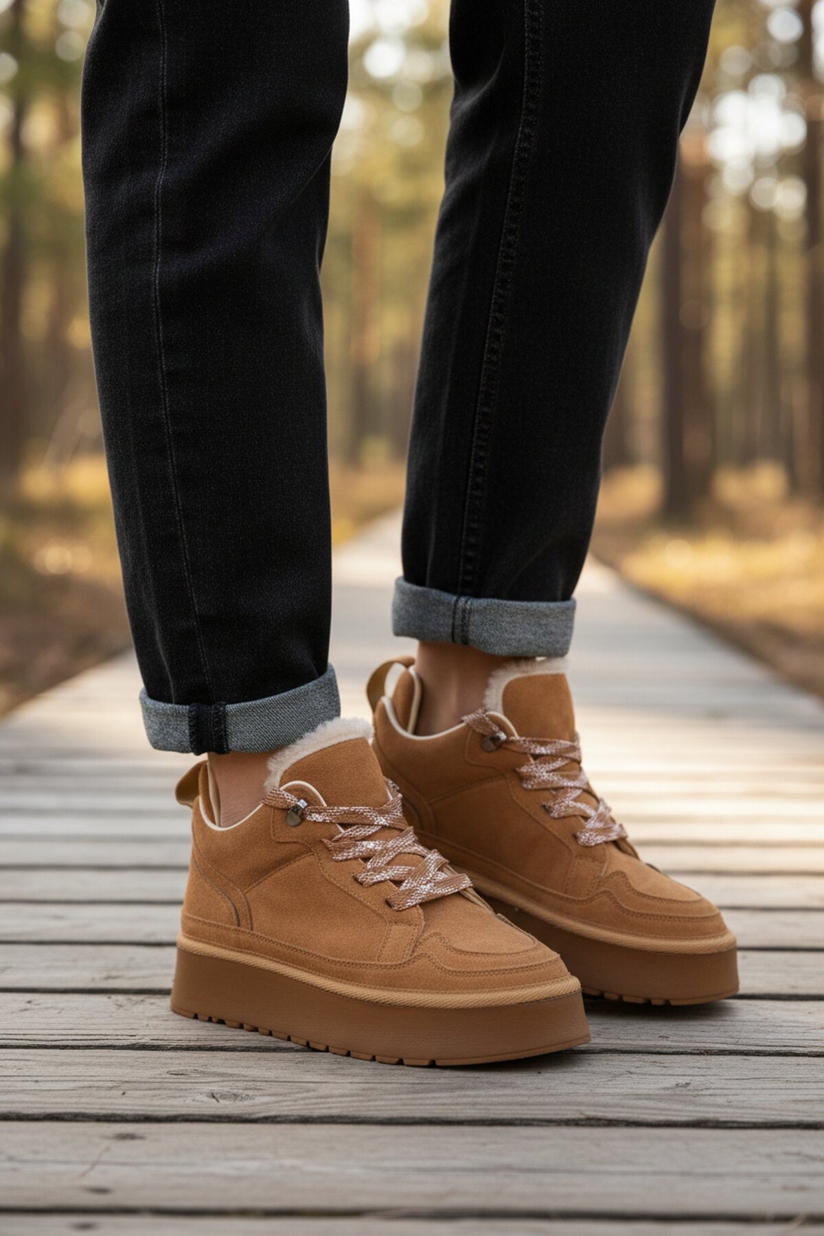 Taba Süet Kadın Bot 2613 Z