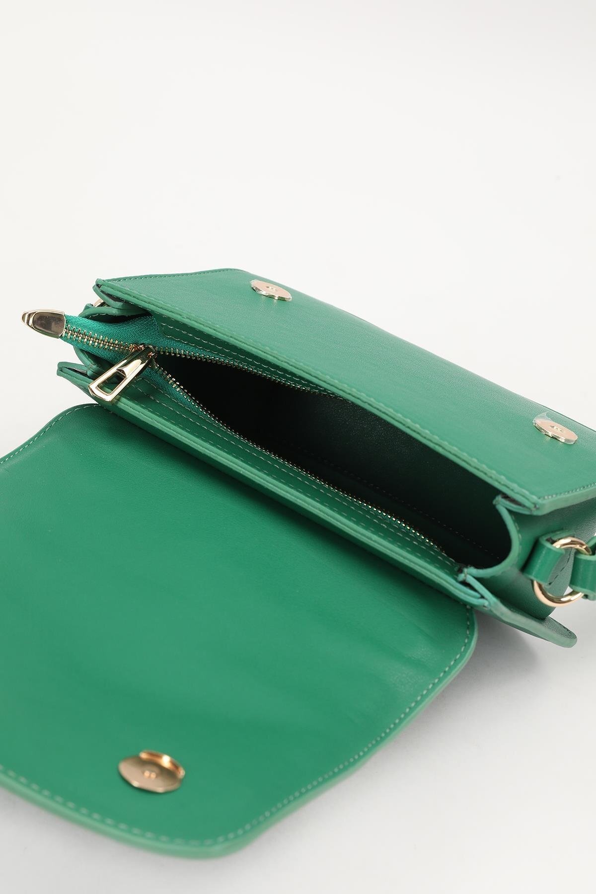 Yeşil Kadın Omuz Çantası Levidor 930221