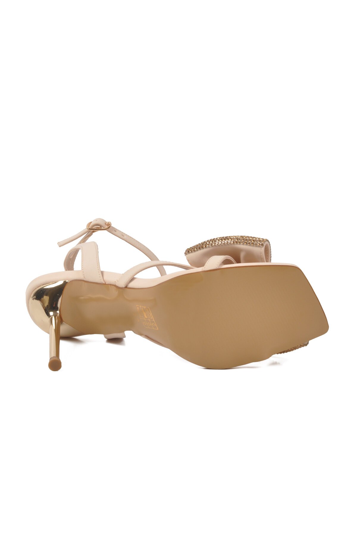 Bej Kadın İnce Topuklu Ayakkabı 588001 Z