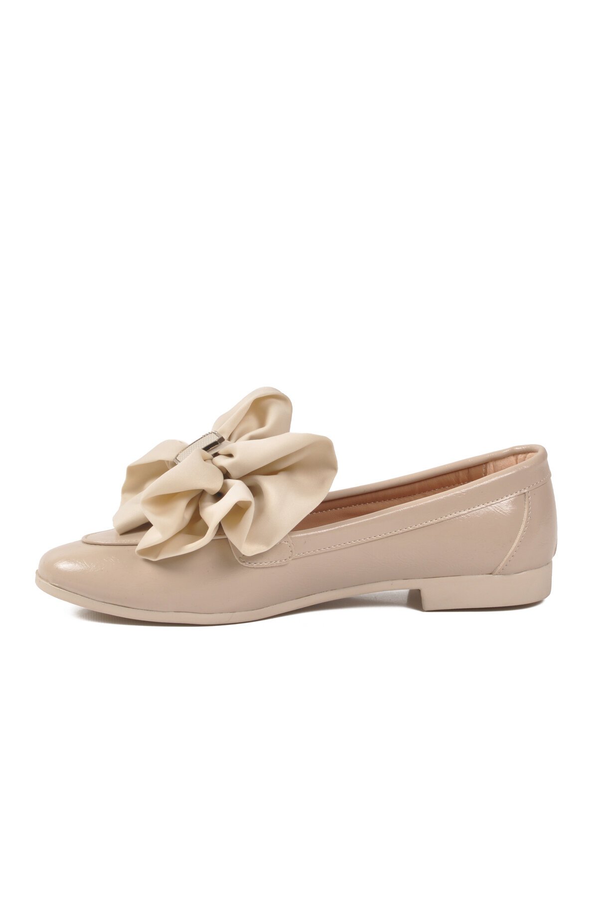 Bej Kurdela Detaylı Kadın Babet 572485 Z