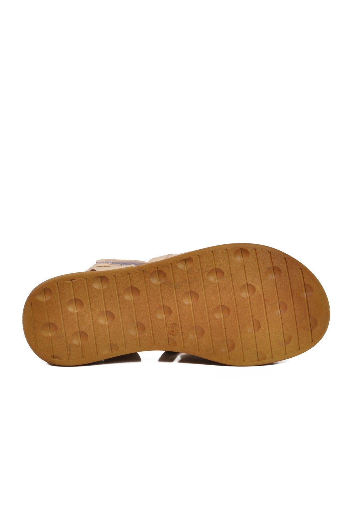 Bej ComfortSole Taban Kadın Sandalet 492142 Z