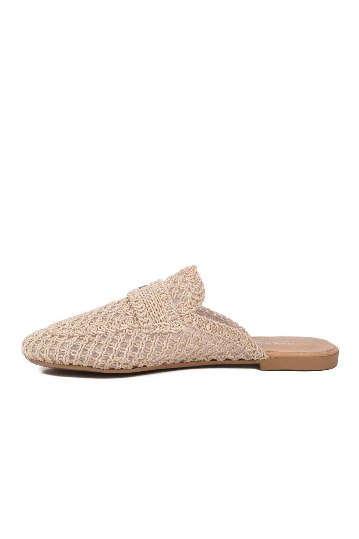 Bej Triko Hafif Comfort Taban Kadın Terlik 335391 Z