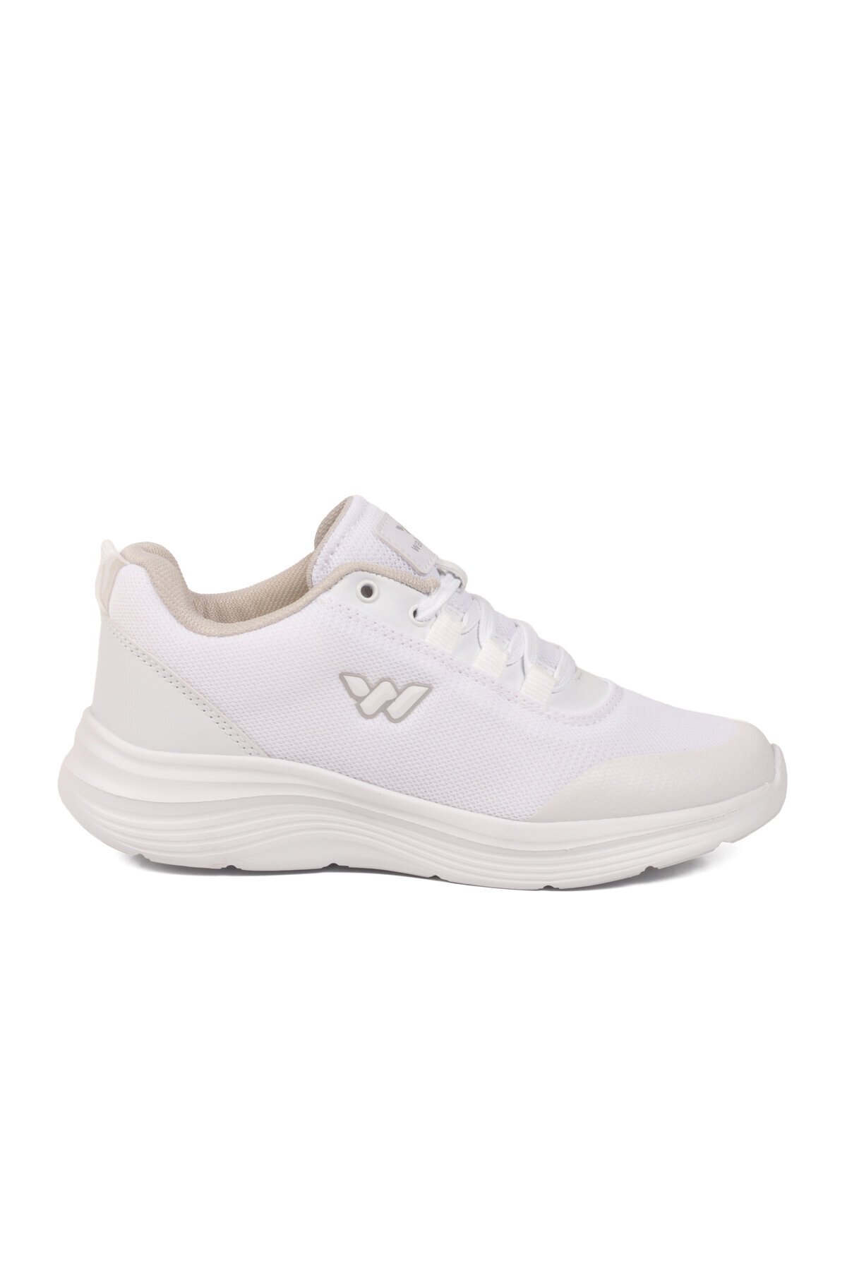 Beyaz Tekstil hafif Unisex Spor Ayakkabı 26111 Pete G