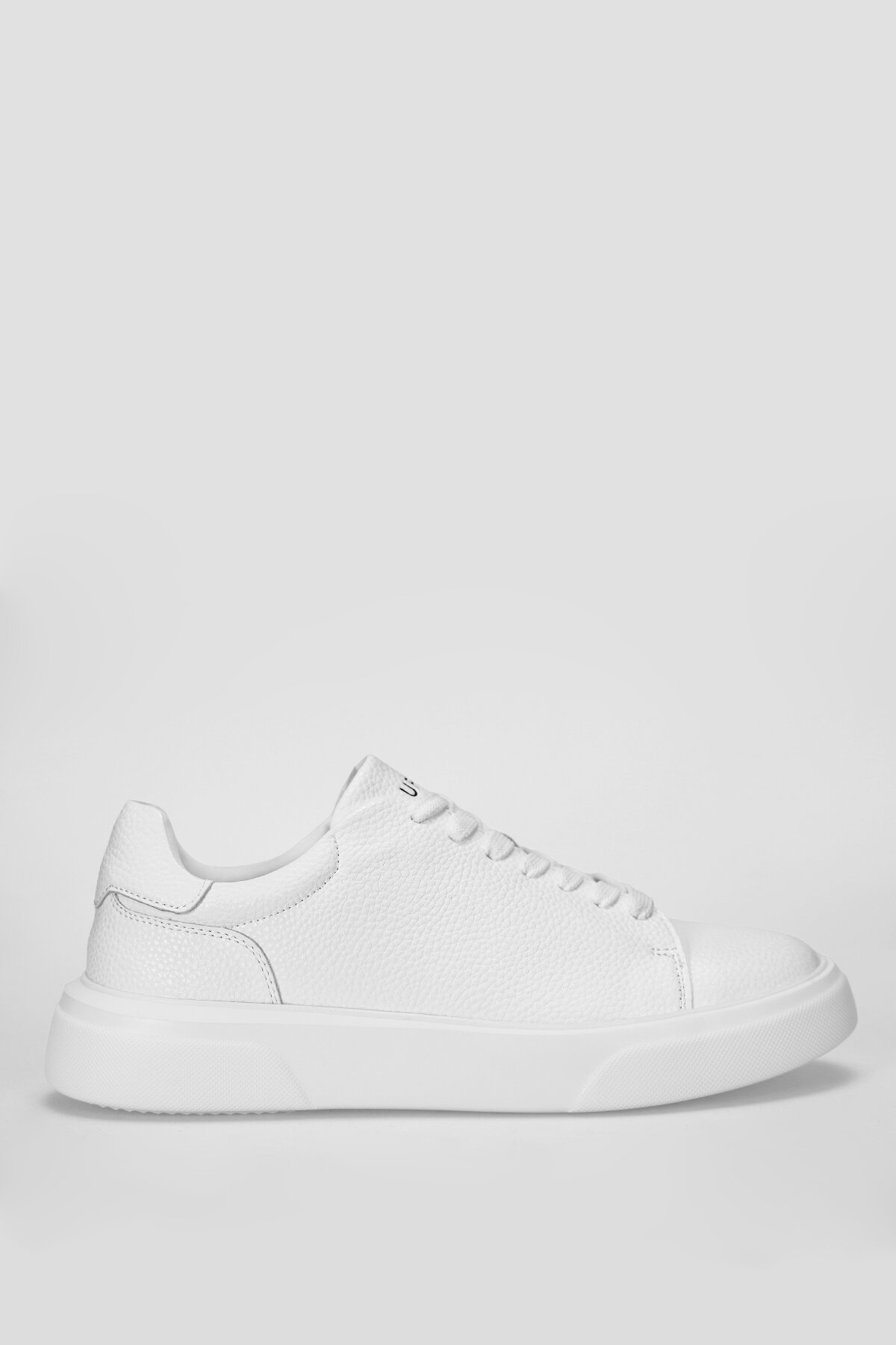 Beyaz Hakiki Deri Erkek Sneaker Tommy M