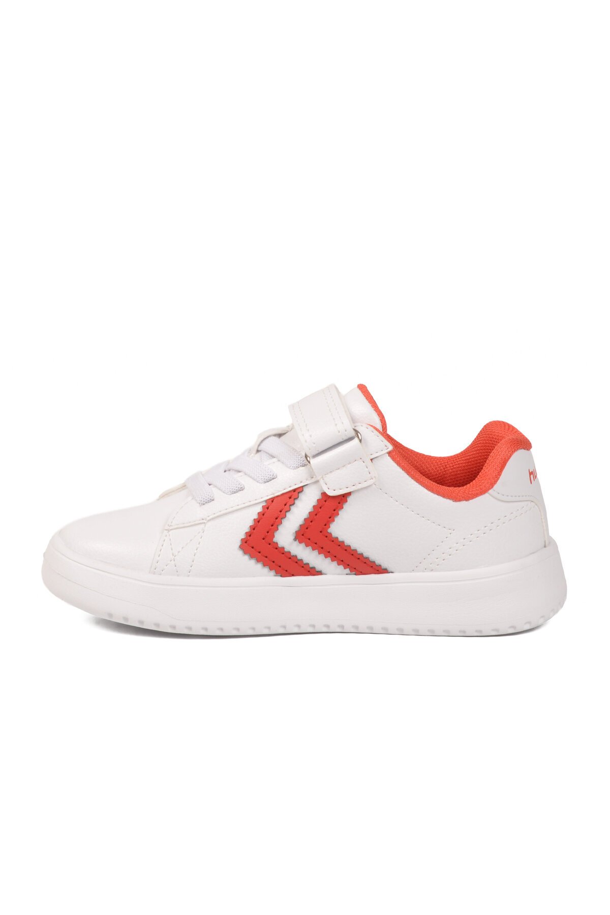Beyaz-Kırmızı Rahat Taban Unisex Çocuk Spor Ayakkabı 900869 Hml Jr