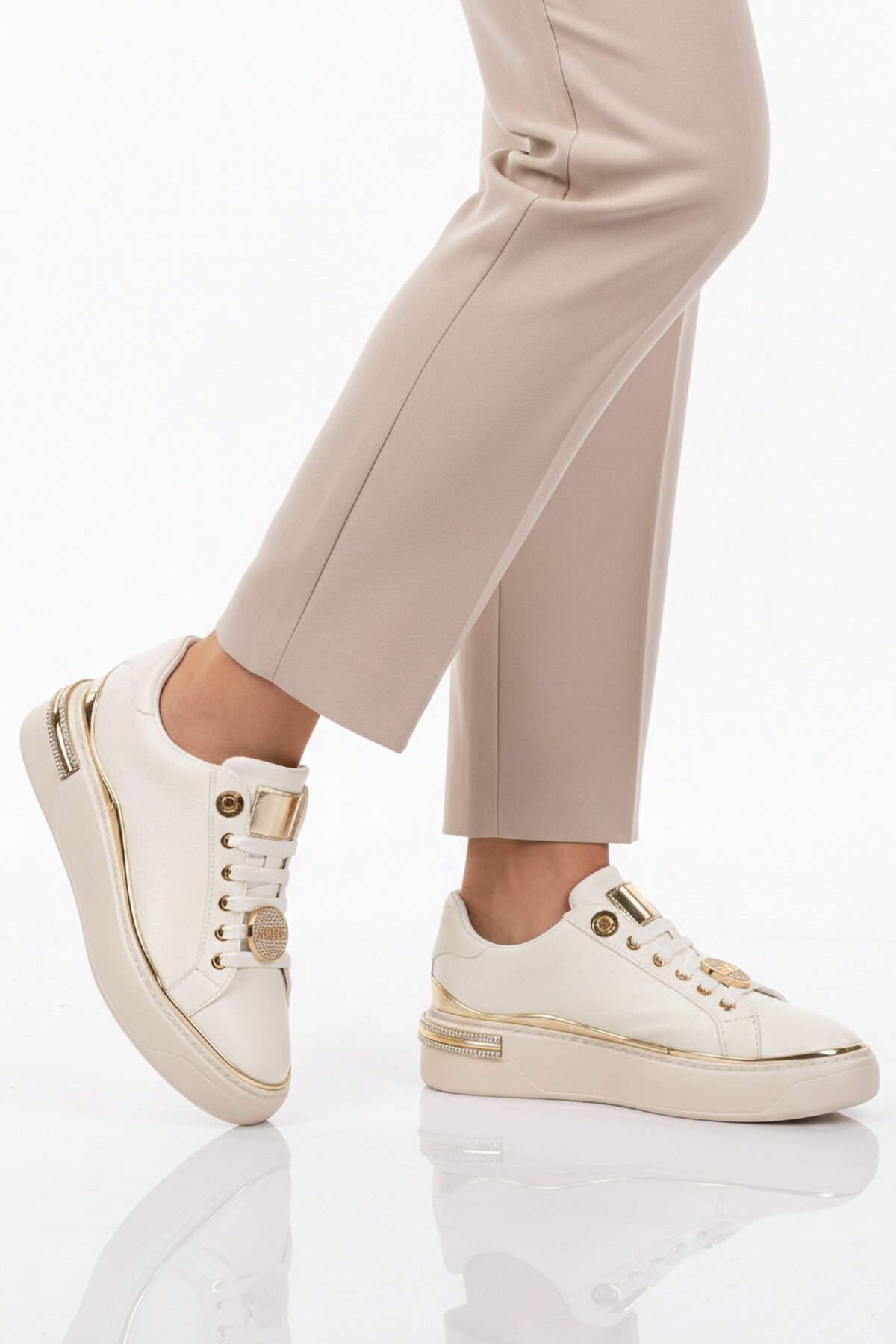 Beyaz Kadın Spor Ayakkabı 431156 Z