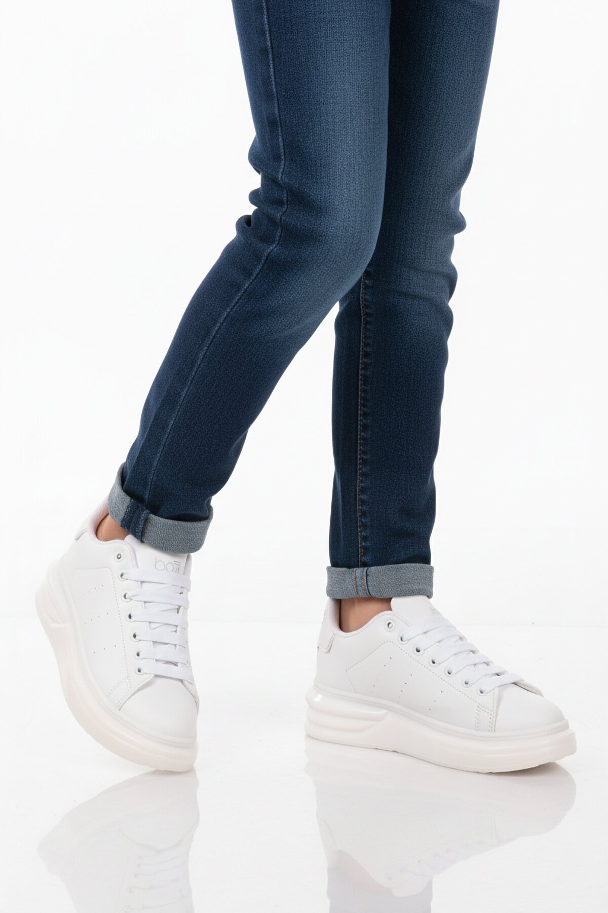 Beyaz Unisex Spor Ayakkabı 628 G