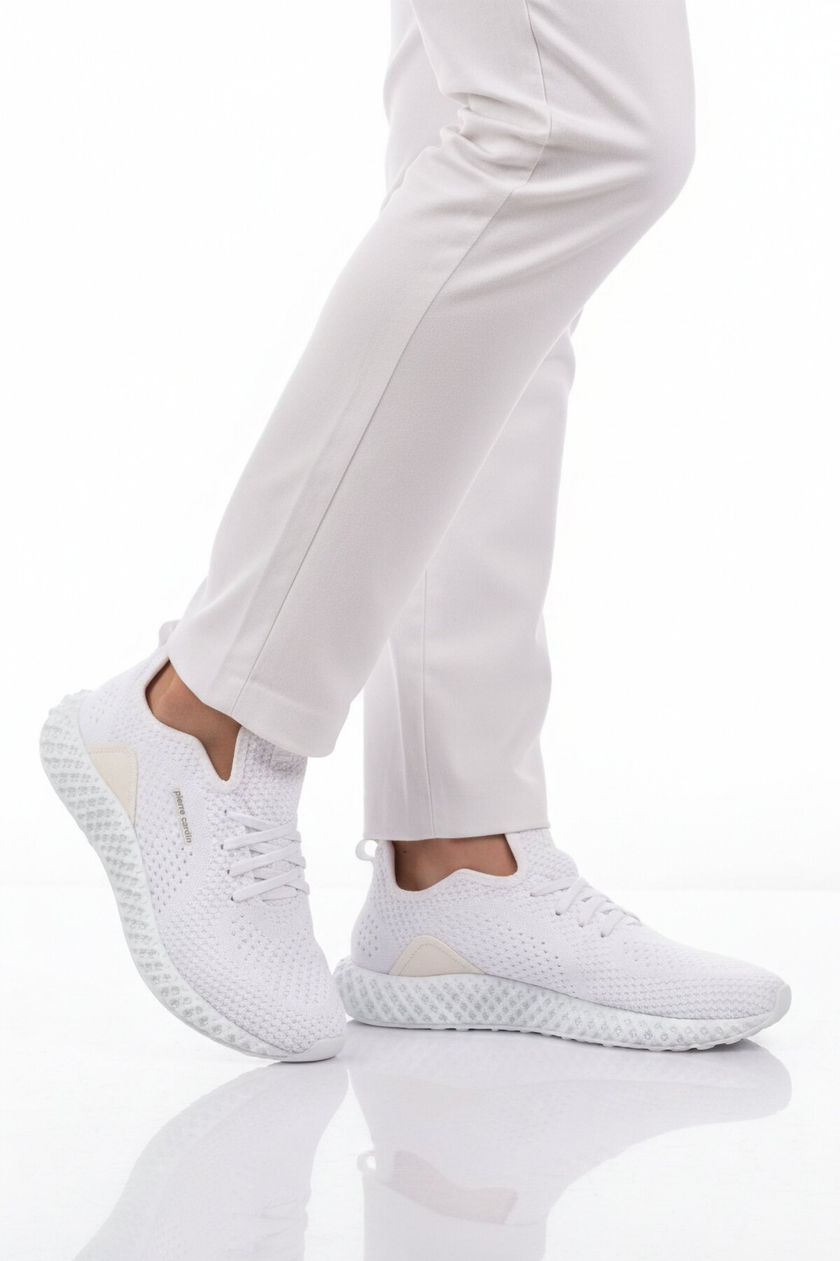 Beyaz Tekstil Hafif Erkek Spor Ayakkabı Pc-30679 M