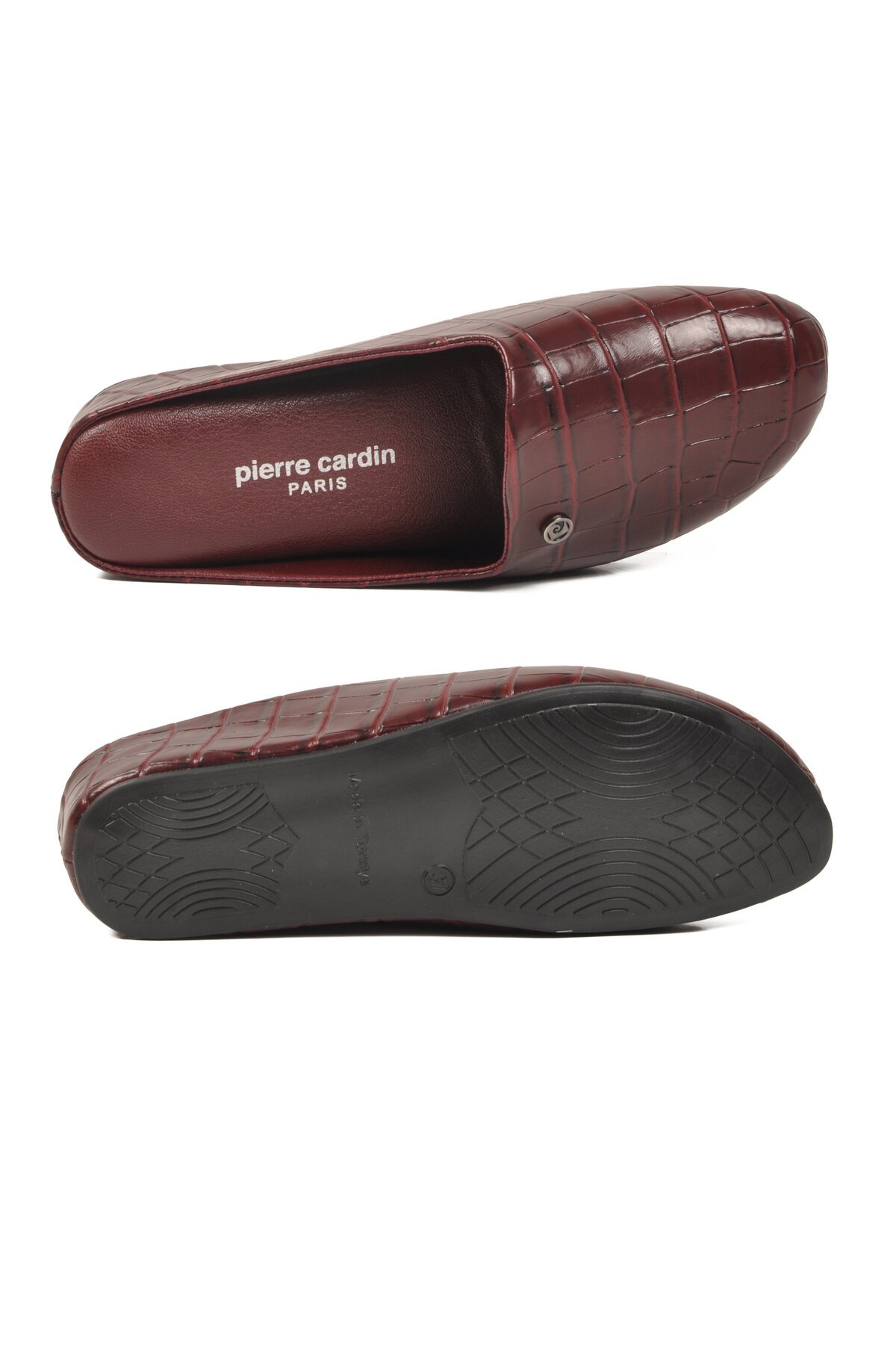 Bordo Kadın Ev Terliği PC-55373 Z