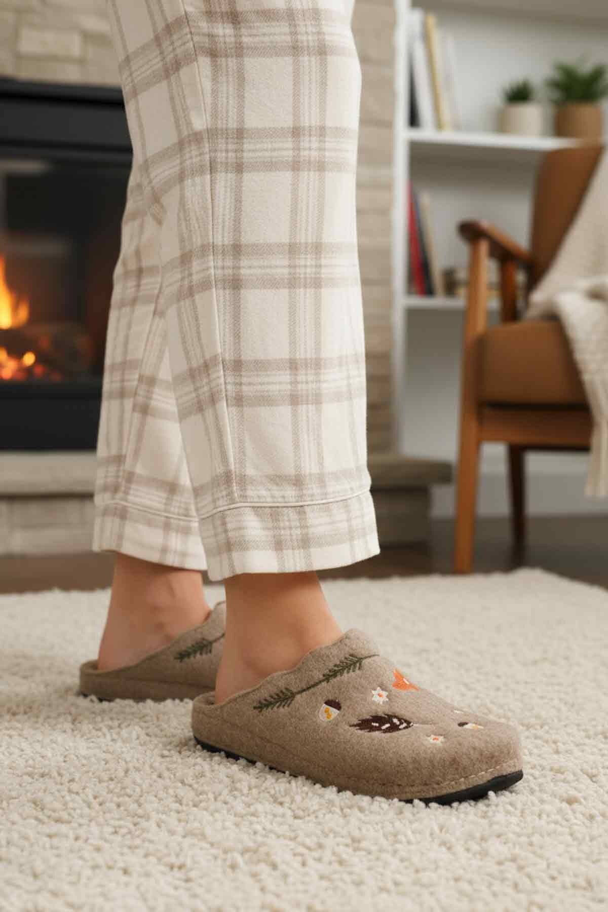 Camel Kadın Terlik K-9561 Z