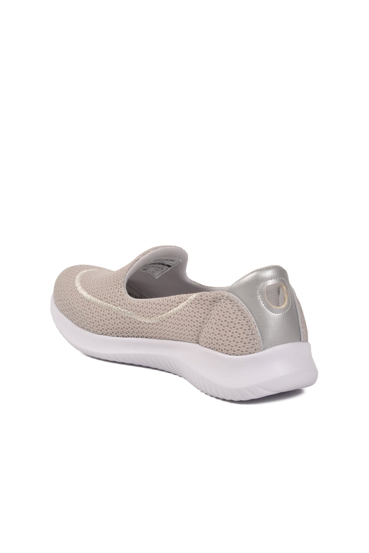 Gri Tekstil Hafif Esnek Kadın Spor Ayakkabı PC-30168 Z