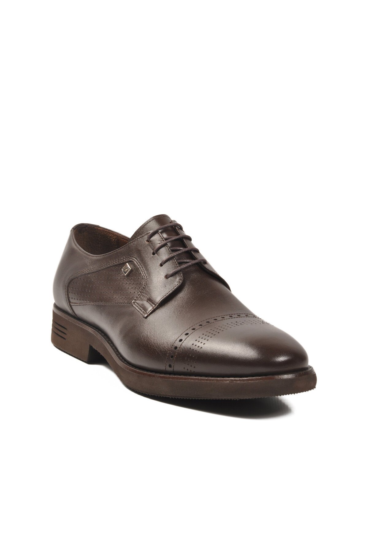 Kahve Hakiki Deri Erkek Günlük Ayakkabı Fosco 3255 M