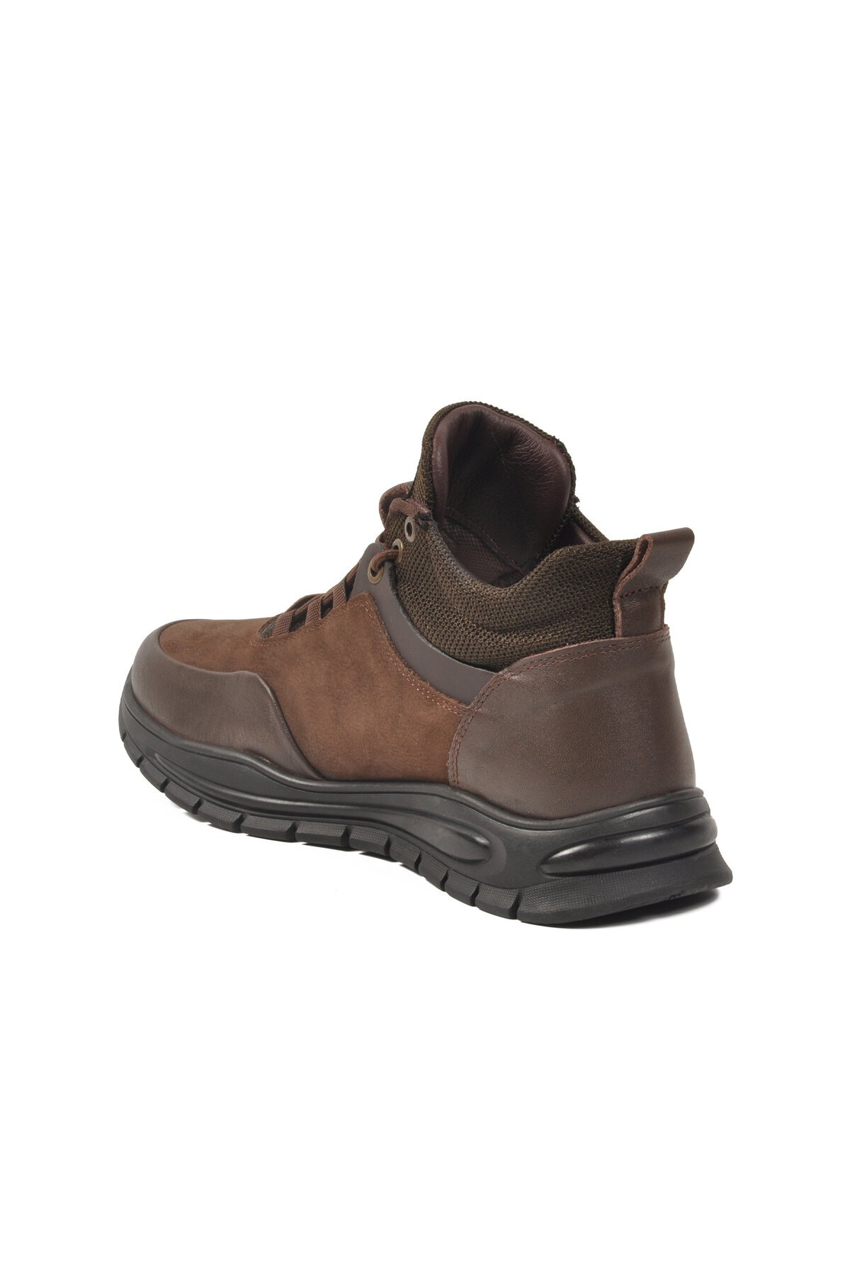 Kahve Nubuk Hakiki Deri Erkek Bot Marcomen 152-18062 M