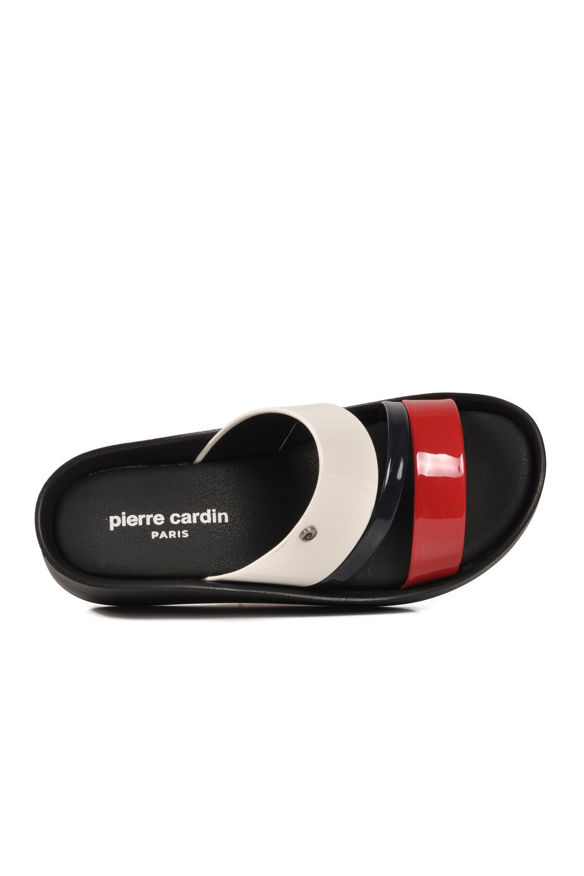 Kırmızı-Beyaz Hafif Kadın Terlik PC-7497 Z