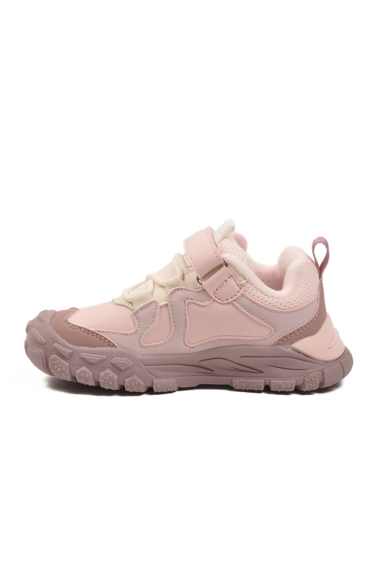 Pudra Kaymaz Taban Çocuk Spor Ayakkabı 22678 P