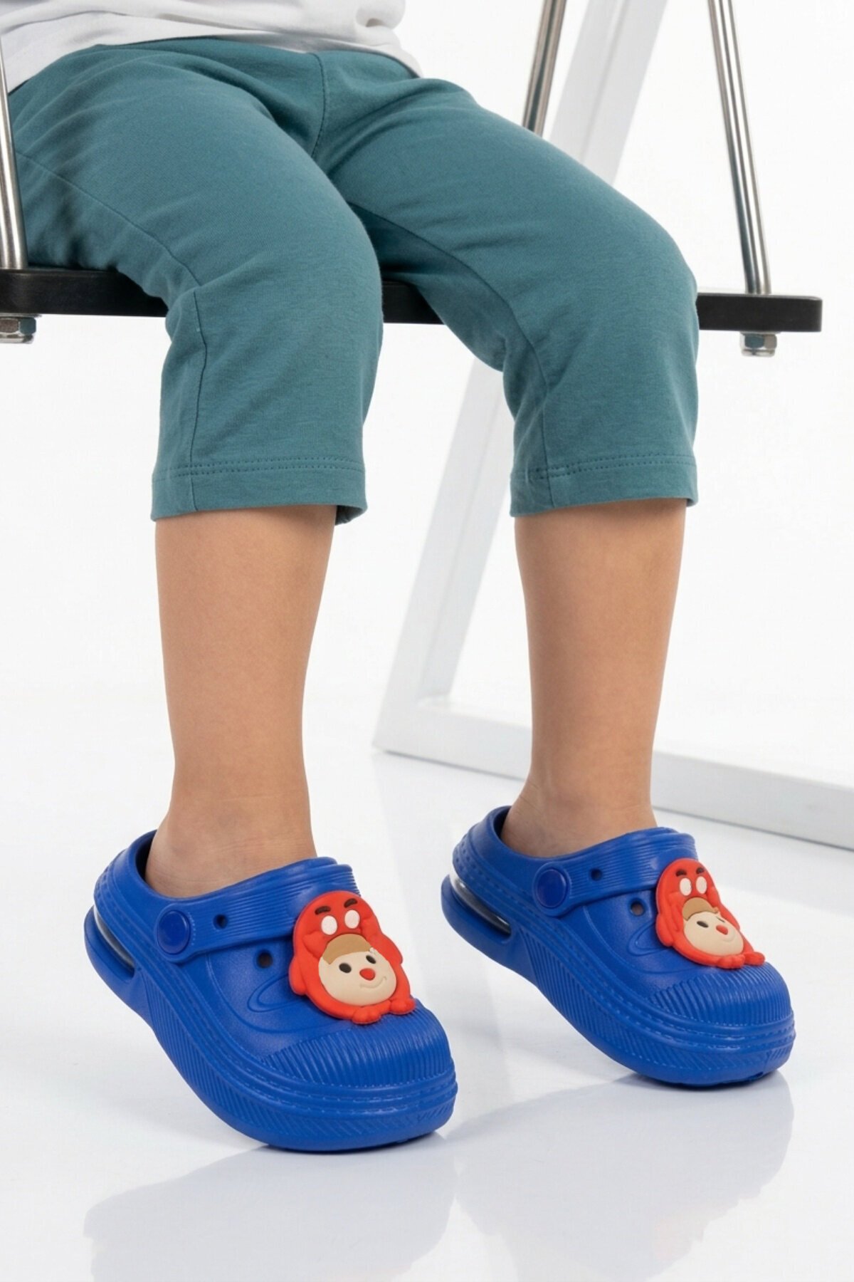 Saks Mavi Hafif Çocuk Terlik 2316 B-P