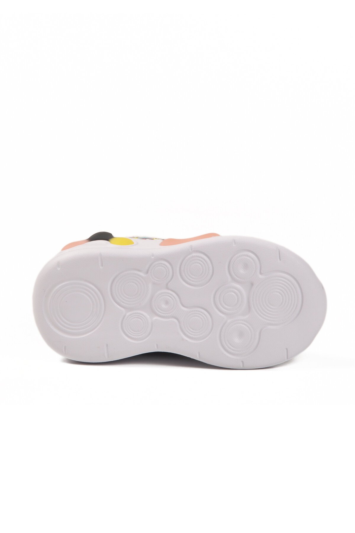 Siyah-Beyaz-Pudra İçi Polarlı Bebek Bot 2058 B