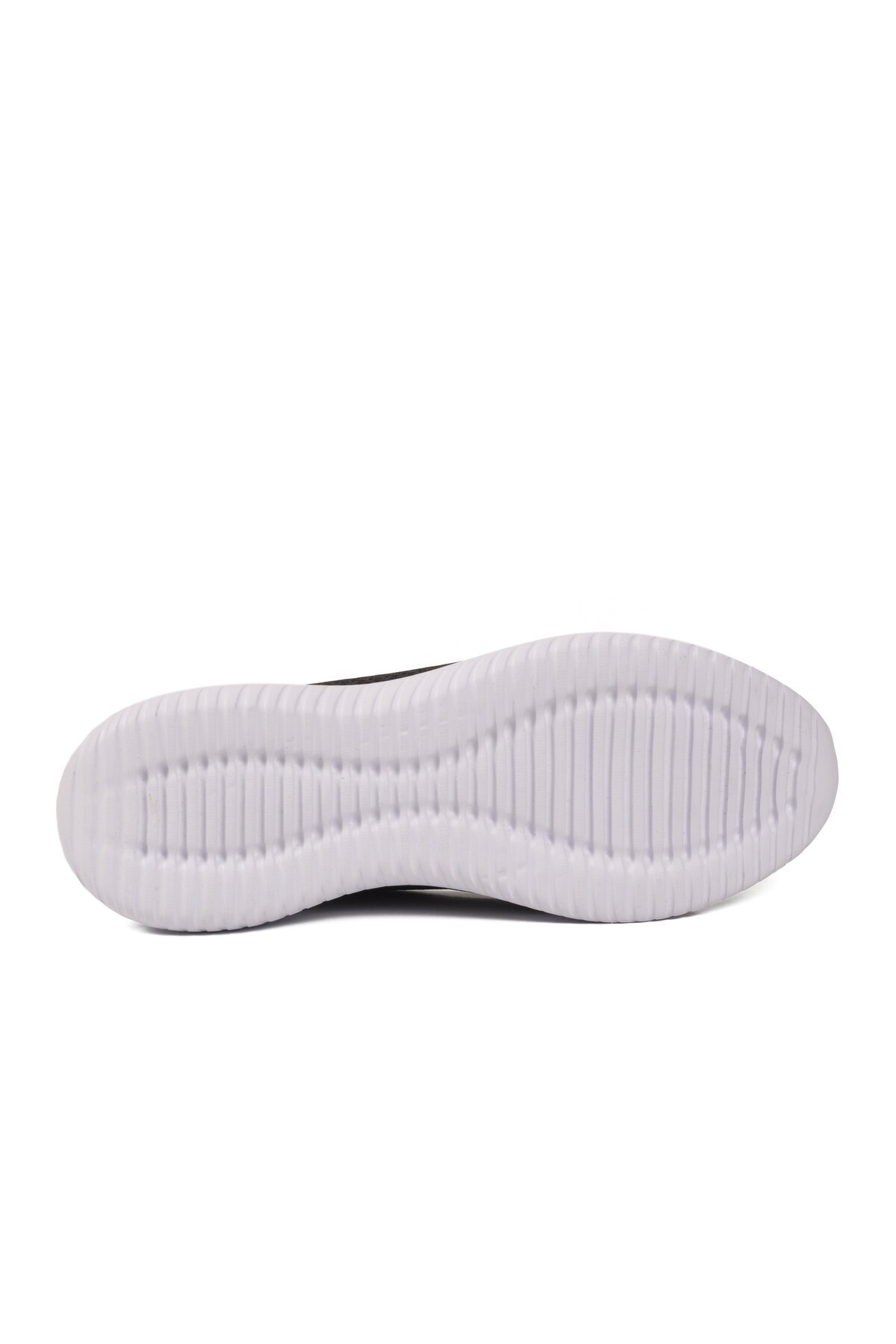 Siyah-Beyaz Tekstil Hafif Esnek Kadın Spor Ayakkabı PC-30168 Z