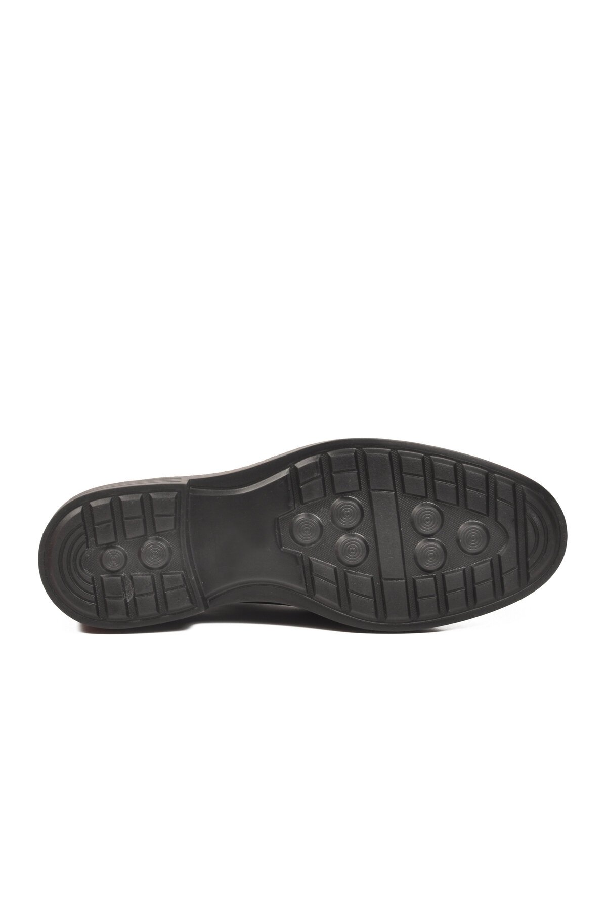 Siyah Hakiki Deri Erkek Günlük Ayakkabı 618 M