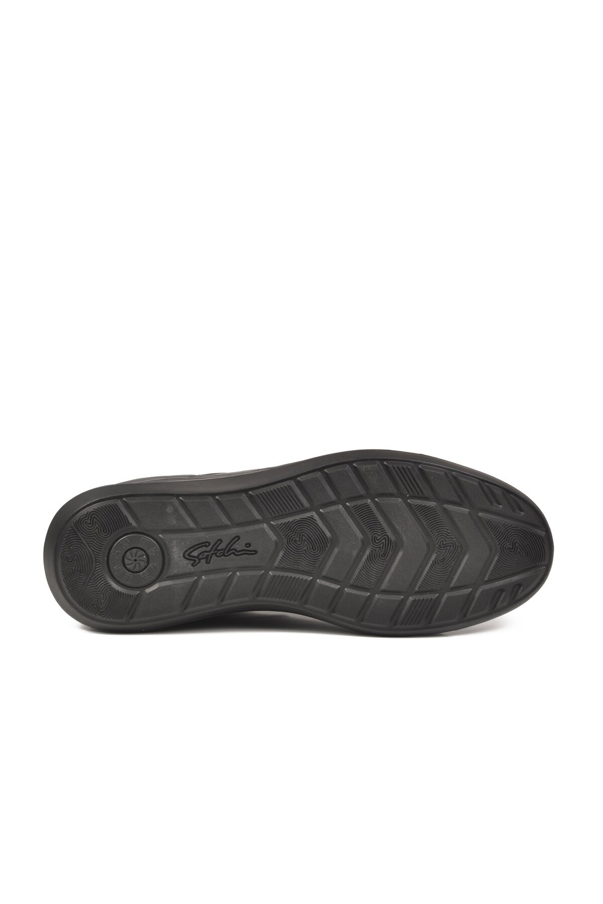 Siyah Hakiki Deri Erkek Günlük Ayakkabı Marcorossi 152-22585 M