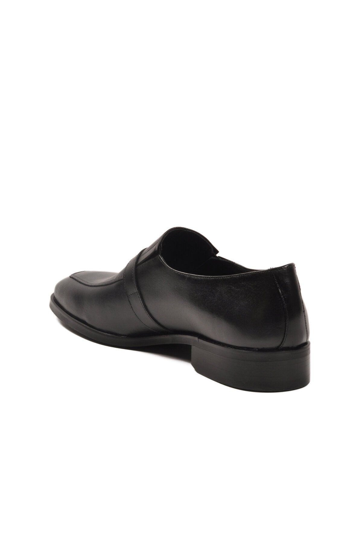 Siyah Hakiki Deri Erkek Klasik Ayakkabı Fosco 3262 M