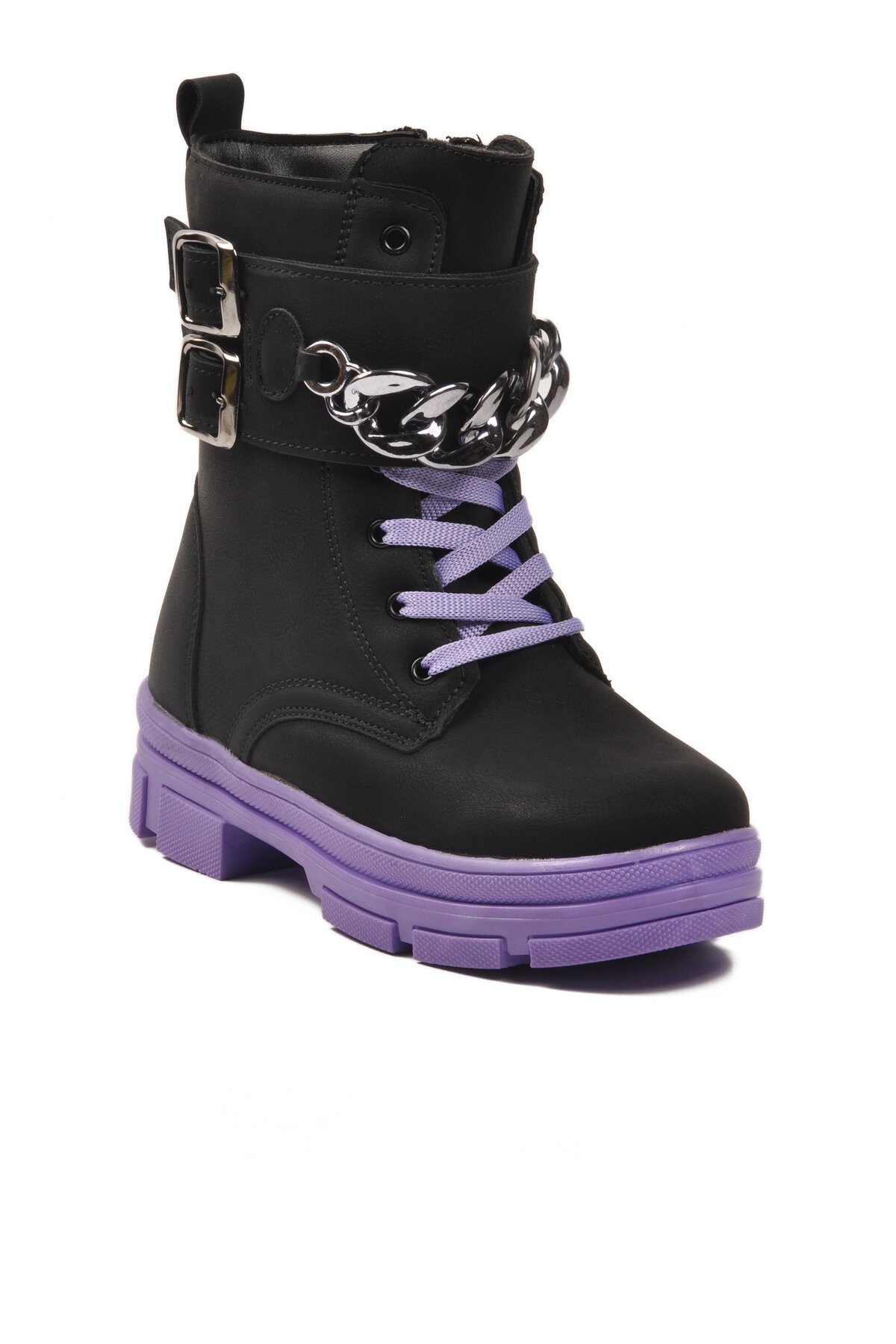 Siyah-Lila Çocuk Bot G-1001 F