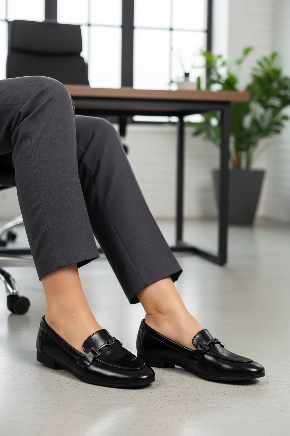 Siyah Hafif Kadın Babet 572478 Z