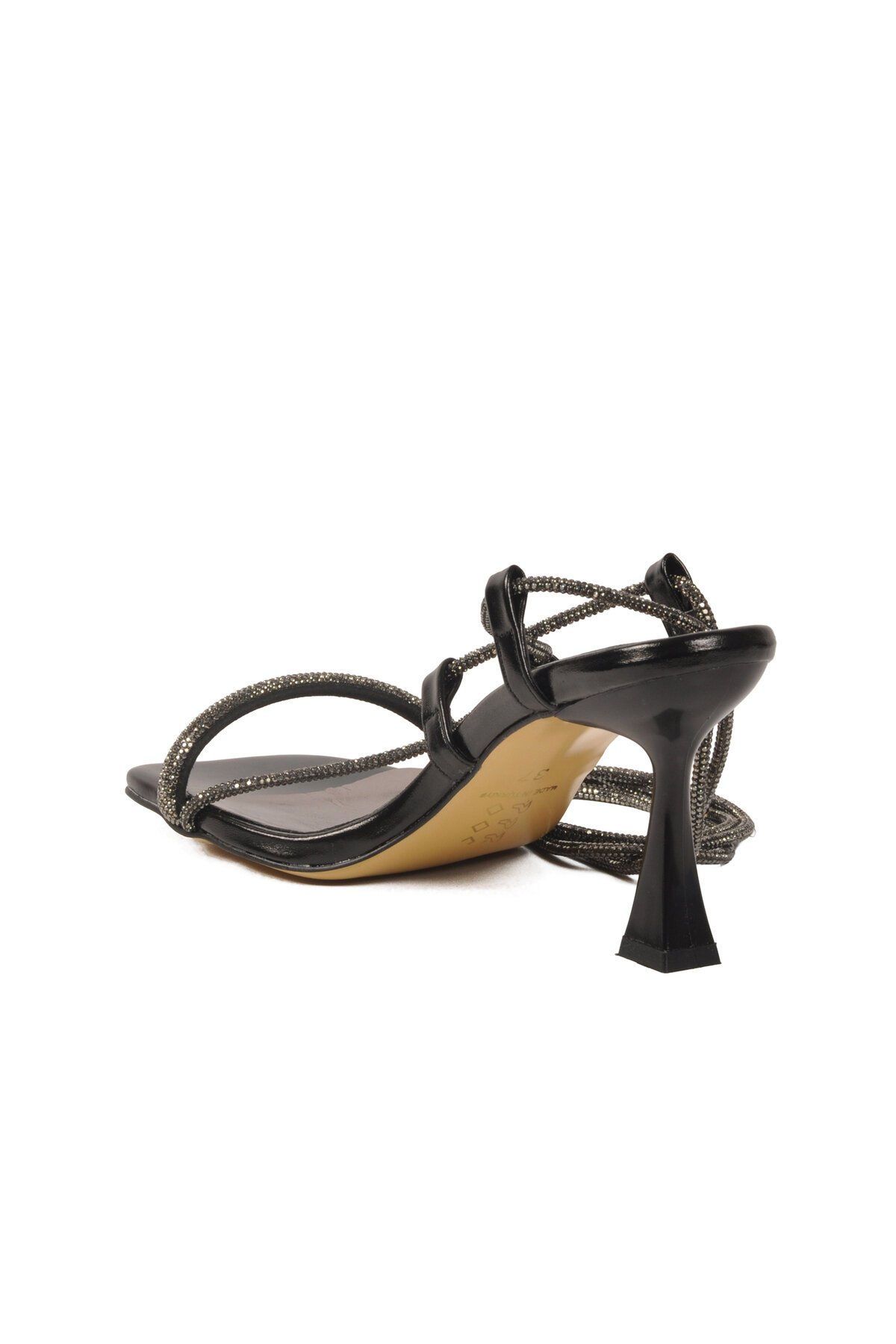 Siyah Kadın Topuklu Ayakkabı 655485 Z