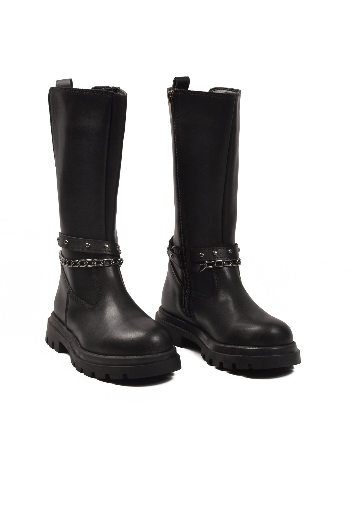 Siyah Çocuk Çizme Paris-26K F