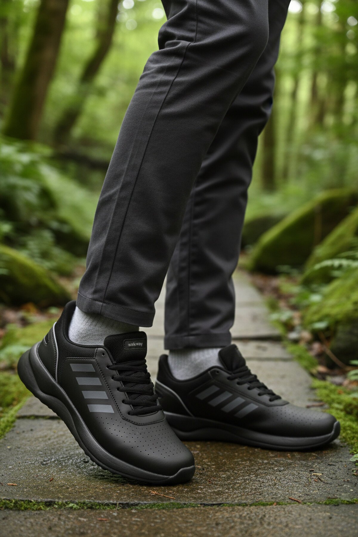 Siyah Erkek Spor Ayakkabı Nereus M