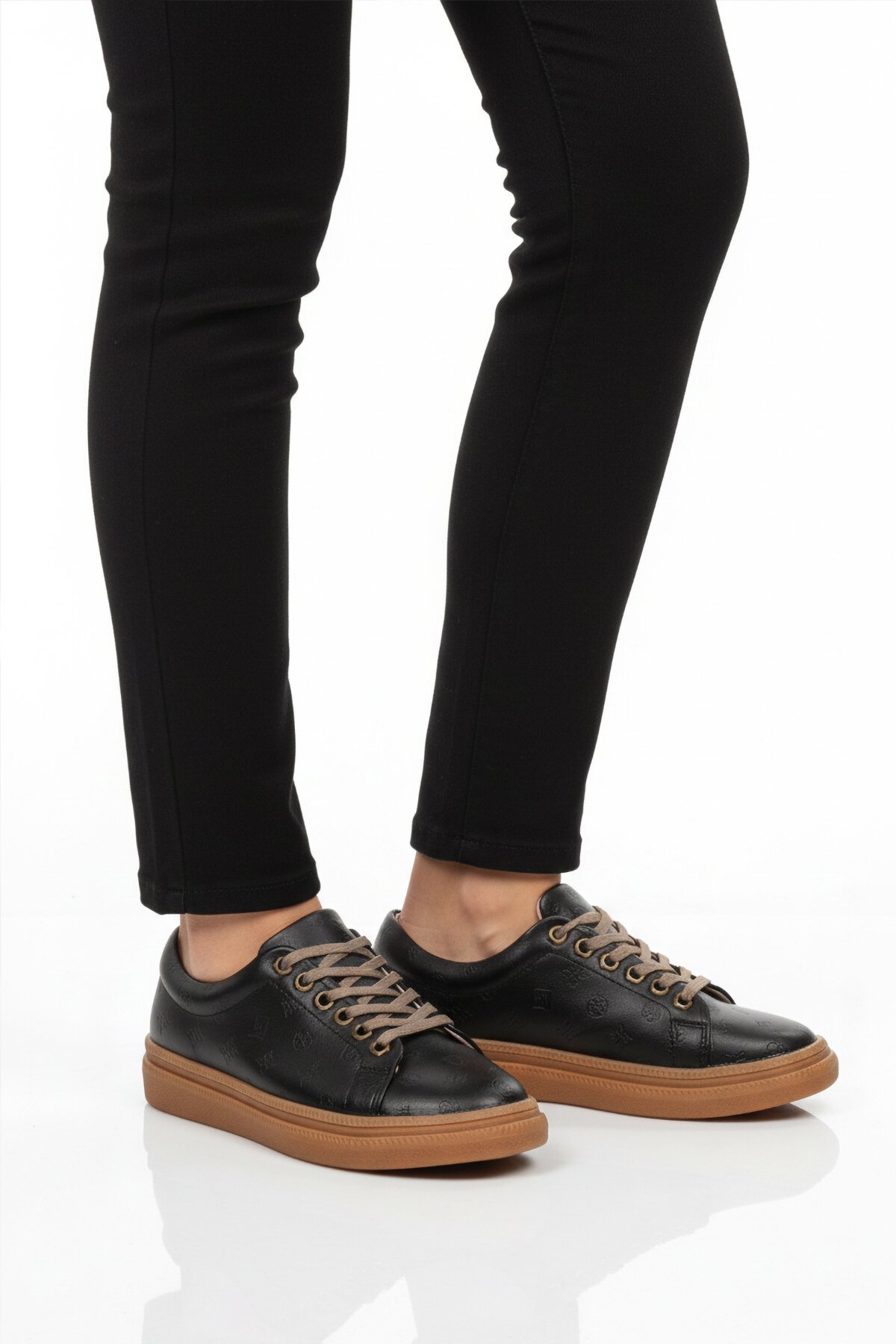 Siyah Kadın Günlük Ayakkabı PC-55071 Z