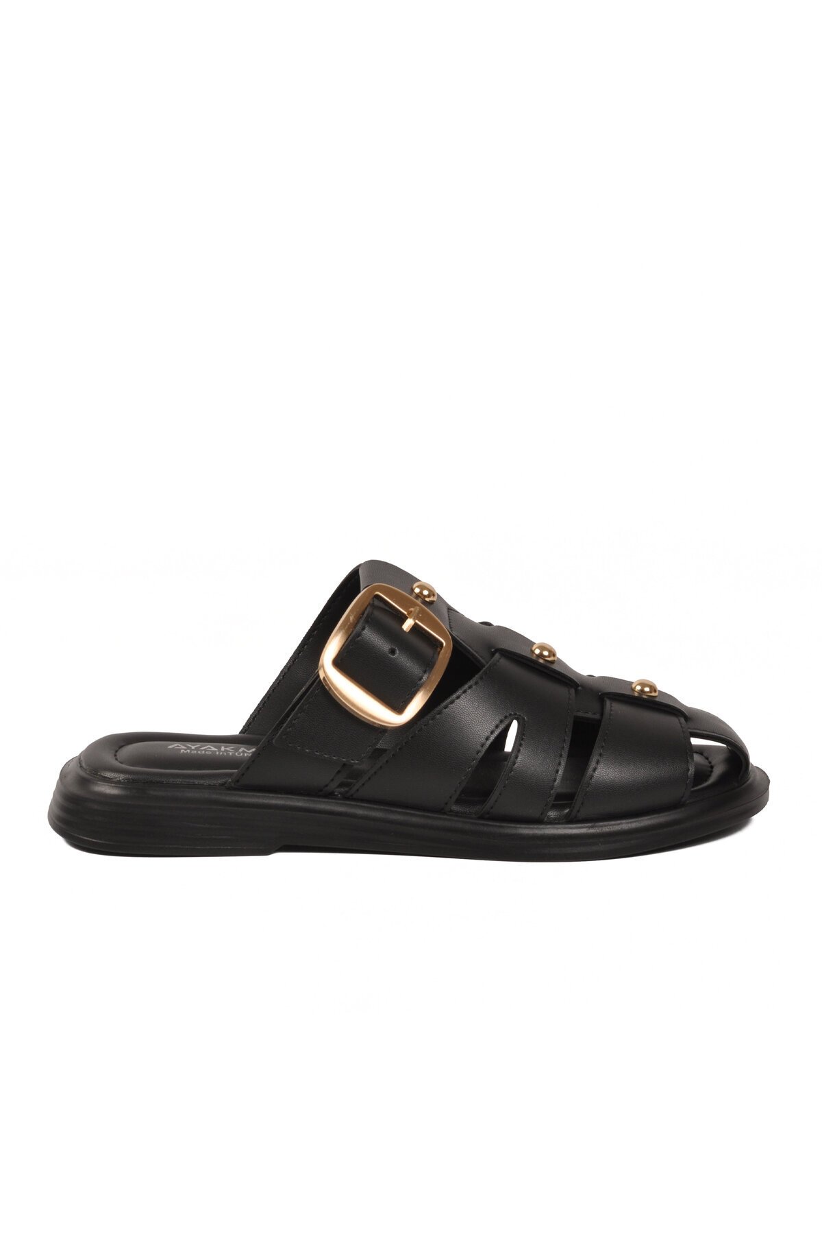 Siyah Slingback Kadın Terlik 322224 Z