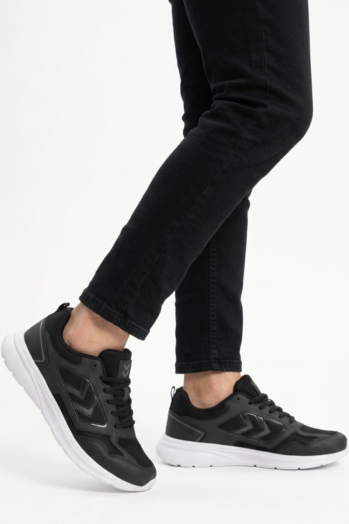 Siyah Rahat Taban Unisex Spor Ayakkabı 900895 Hml II