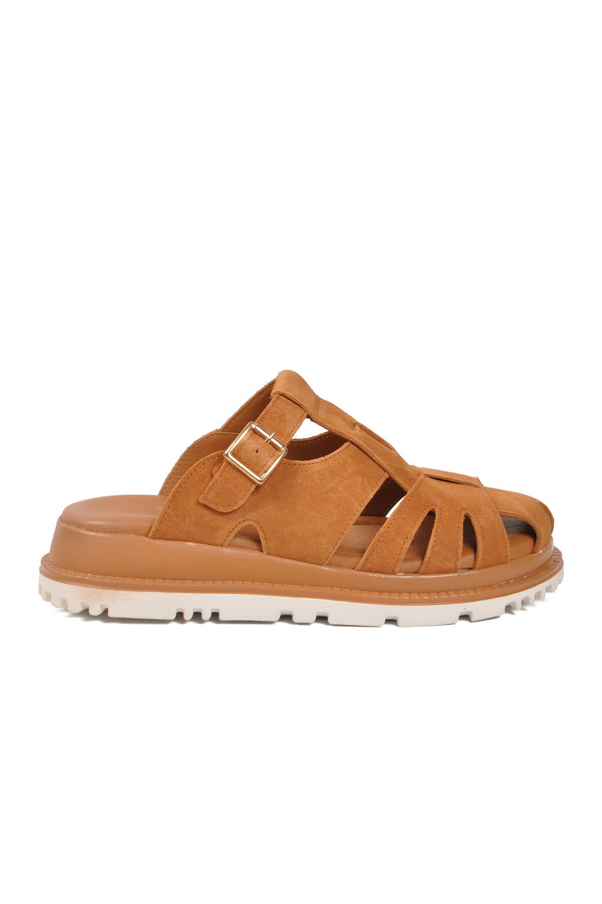 Taba Süet Hakiki Deri Kadın Terlik Z797 Z