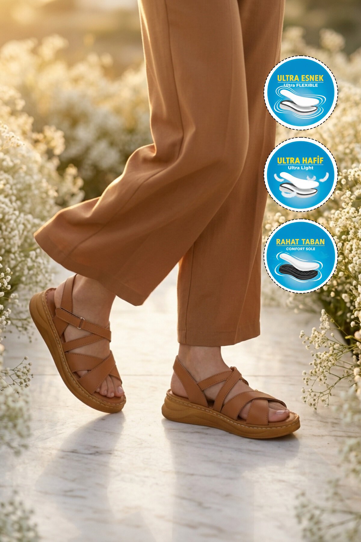 Taba ComfortSole Kadın Sandalet 492142 Z