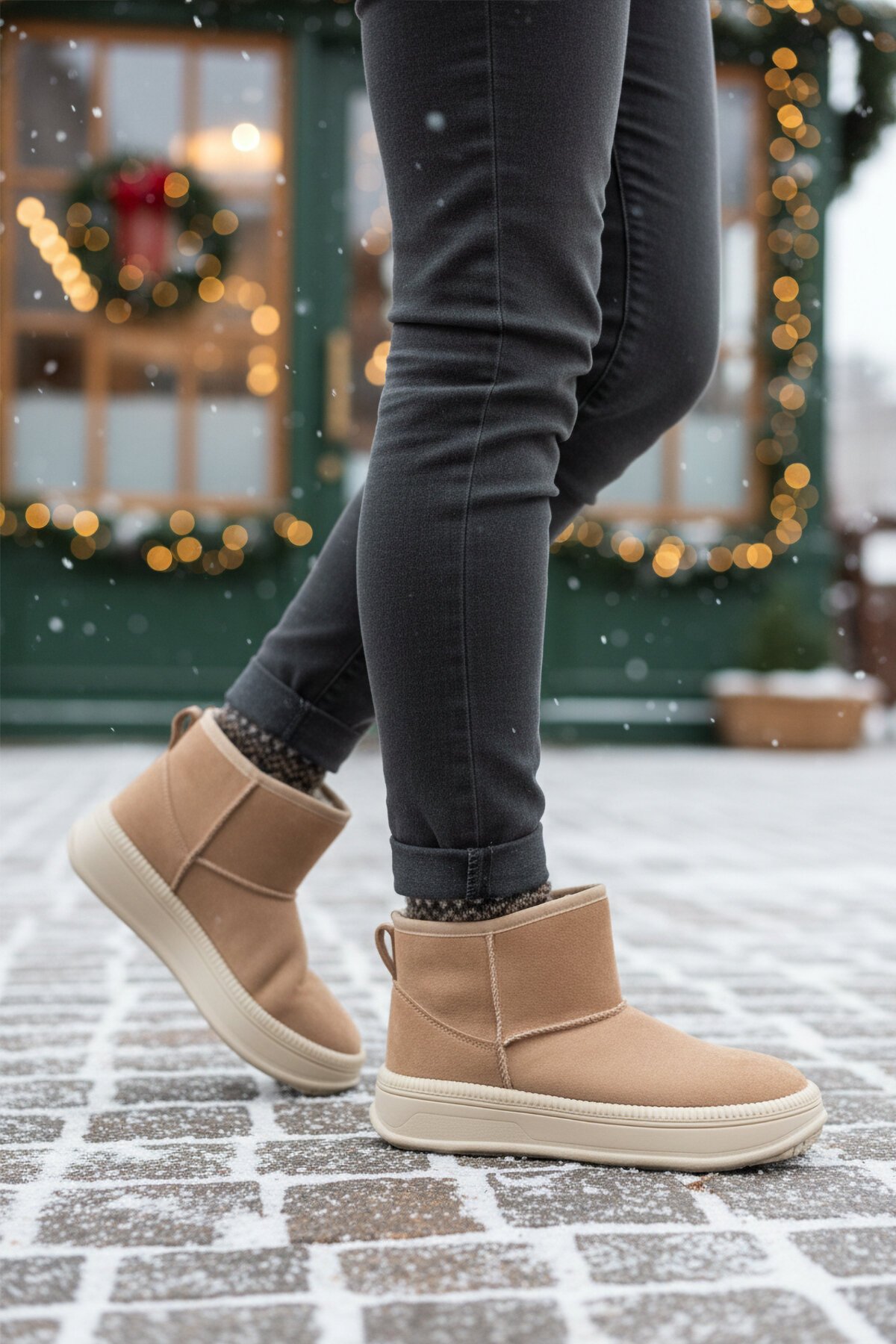 Vizon Nubuk Kadın Bot 25001 Z