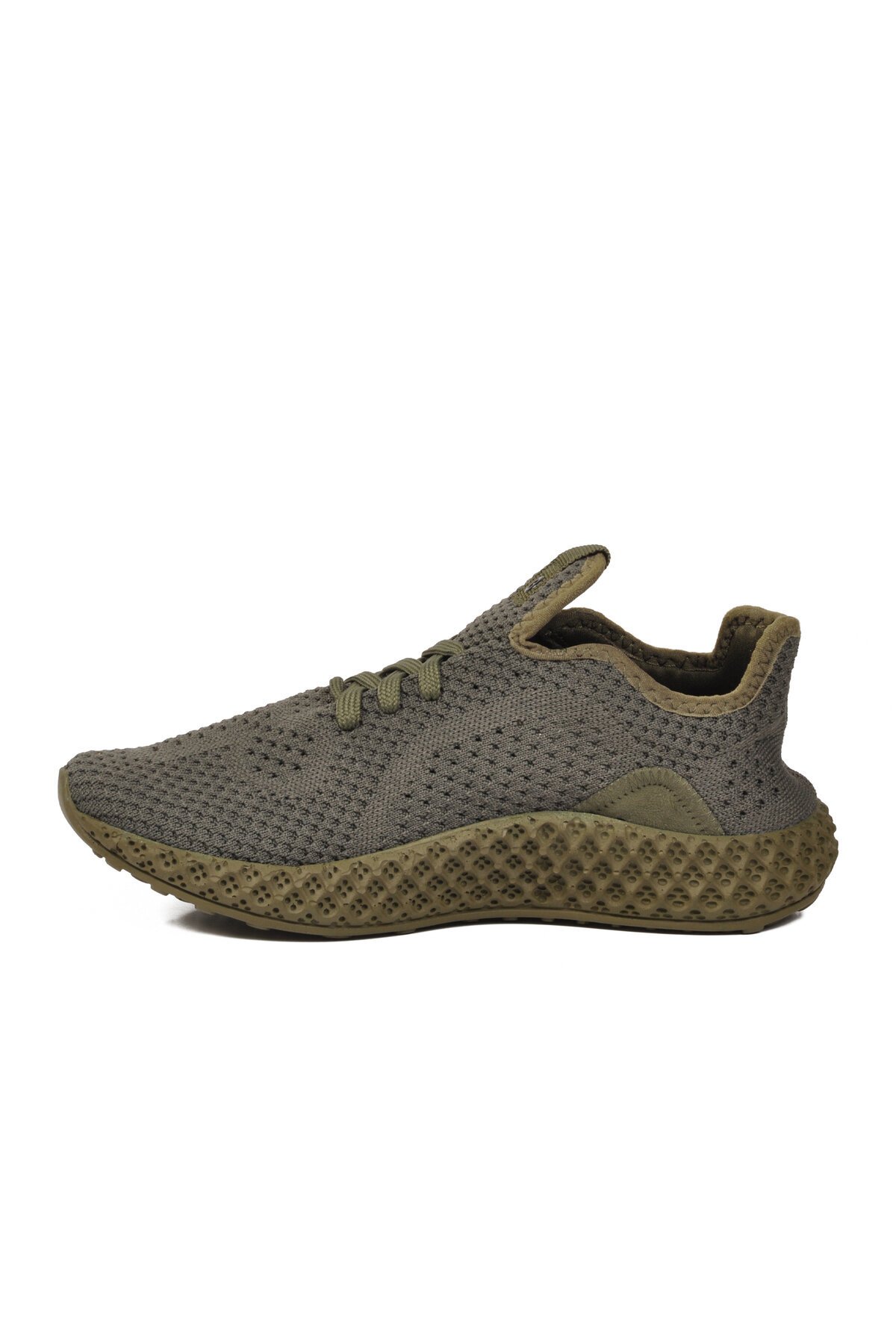 Yeşil Tekstil Nefes Alan konfor Odaklı Unisex Spor Ayakkabı PC-30680 Z