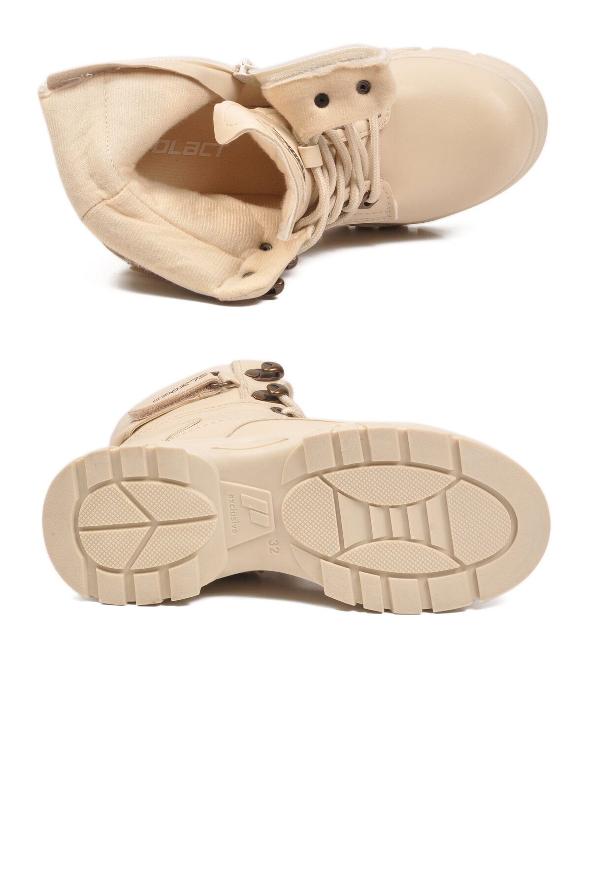Bej Unisex Çocuk Bot 24035 F