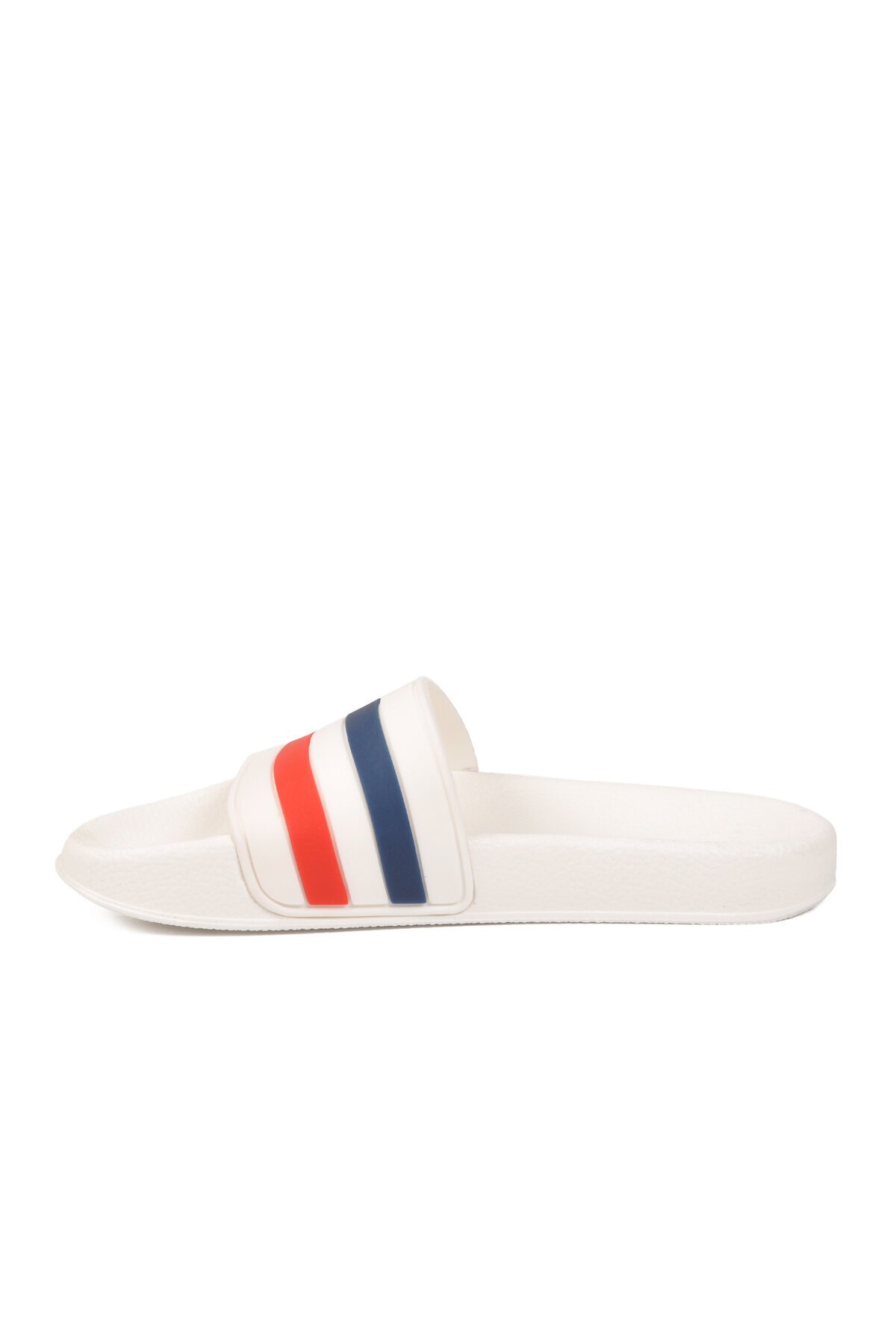 Beyaz-Lacivert Hafif Unisex Terlik 8000-01 G