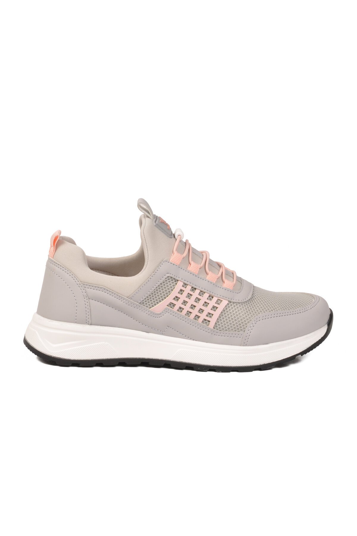 Buz-Pudra Hava Alabilen Tekstil Esnek Unisex Spor Ayakkabı 9060 G