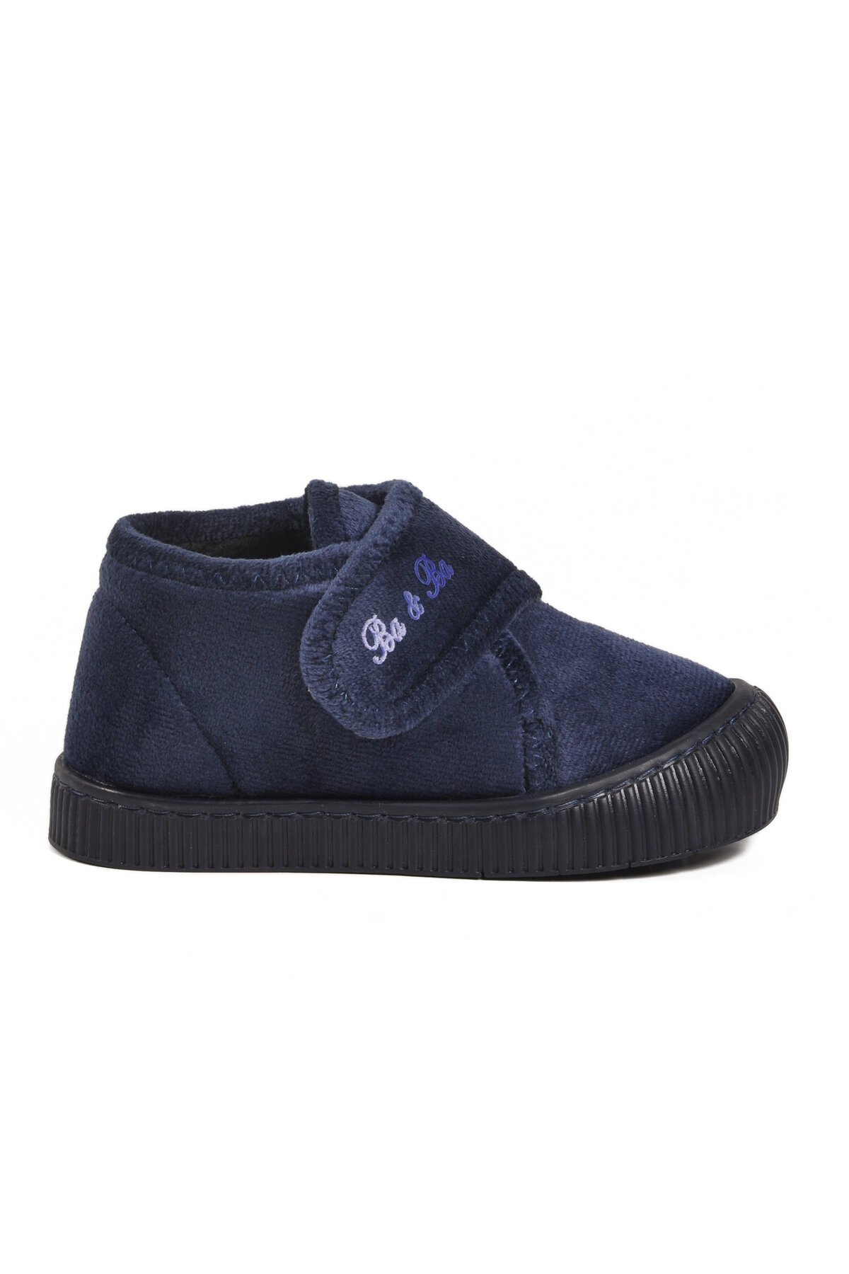 Lacivert Süet Unisex Çocuk Panduf 058999 P