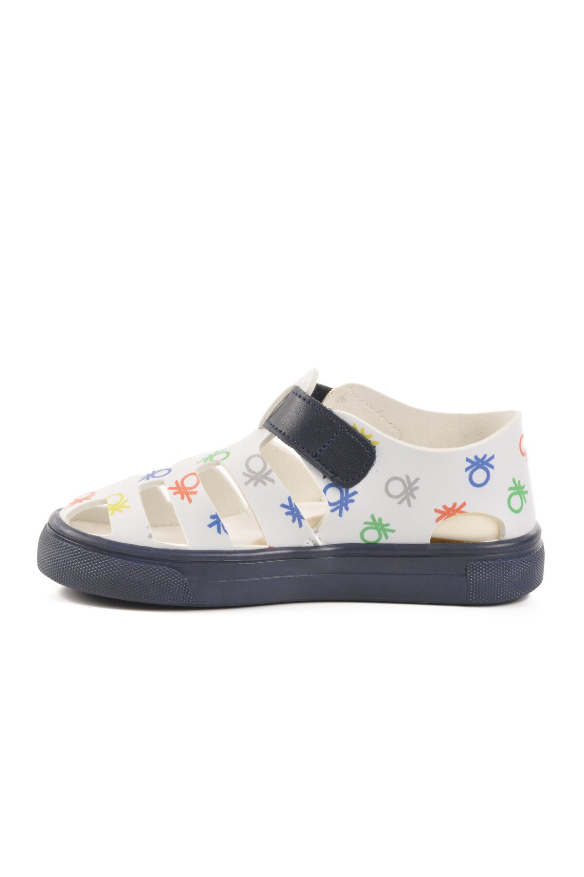 Lacivert Cırtlı Unisex Çocuk Sandalet BN-1410 P