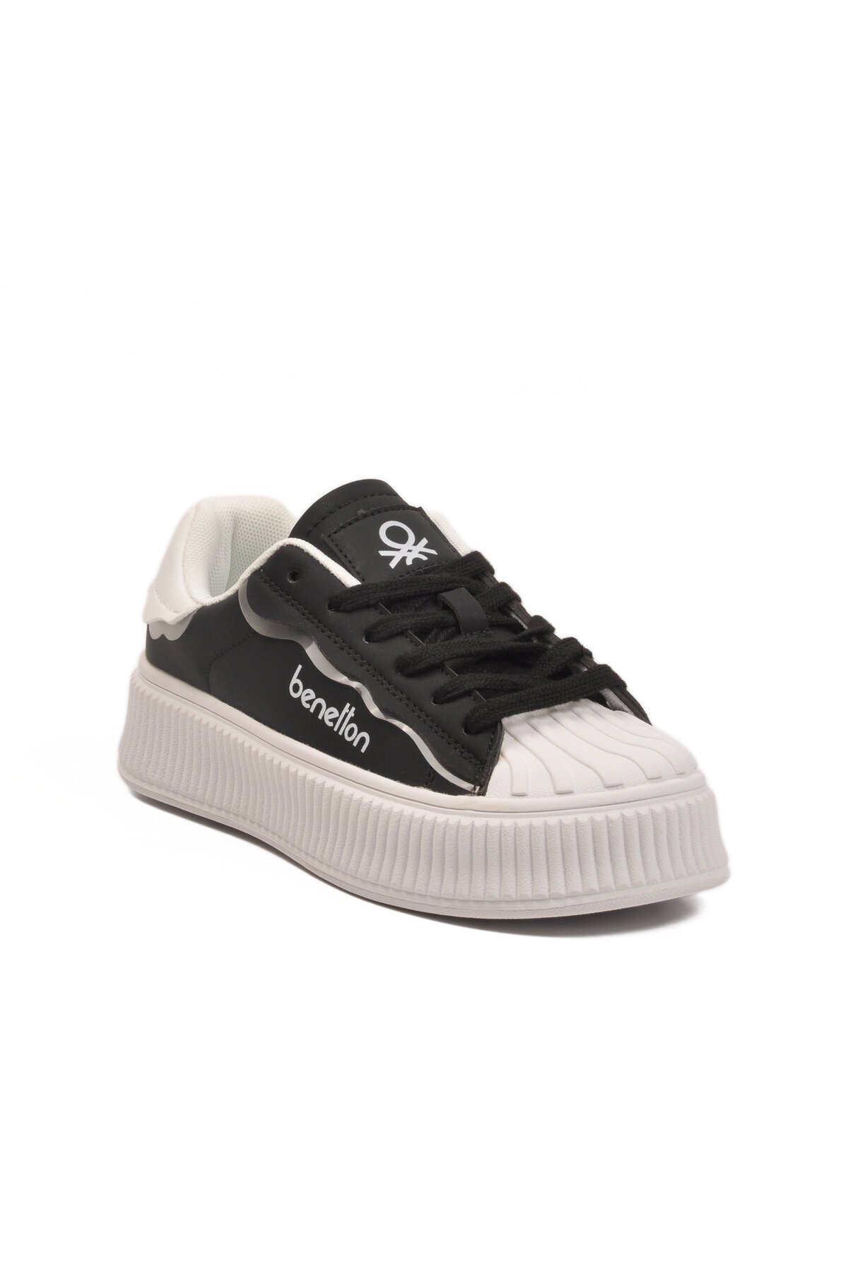 Siyah-Beyaz Unisex Spor Ayakkabı BNI-12152 G